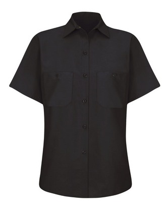 Custom Logo Red Kap Women's Industrial Work Shirt SP23 Embroidered
