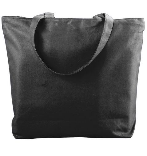  Canvas Zipper Tote 