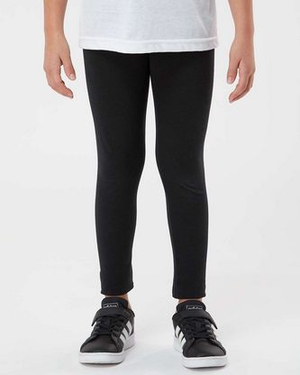  Custom Embroidered Boxercraft Girls' Leggings YS08 With Logo 