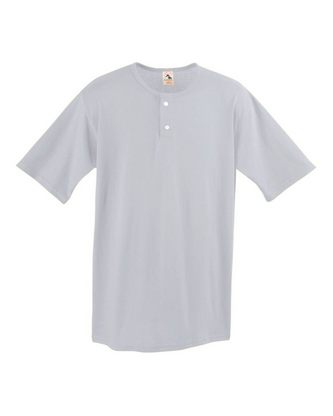  Custom Logo Augusta Sportswear Two-Button Baseball Jersey 580 Embroidered 