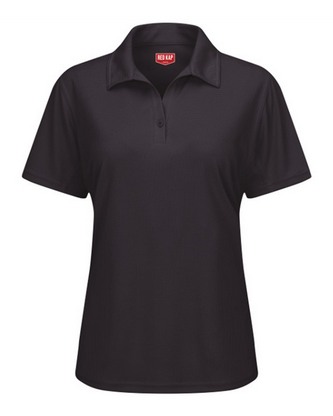  Company Branded Red Kap Women's Performance Knit® Flex Series Pro Polo SK91 With Logo 