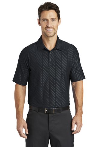 Custom Printed Nike Dri-FIT Embossed Polo. 632412 With Imprint