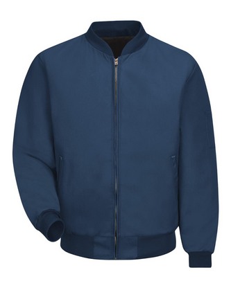 Custom Embroidered Red Kap Solid Team Jacket - Extra Tall Sizes JT38XLT With Logo