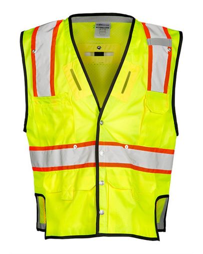 Custom Printed ML Kishigo - Fall Protection Vest - T341 With Logo