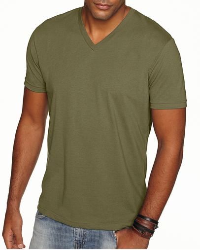 Custom Printed Next Level Men's Sueded T-Shirt - 6440