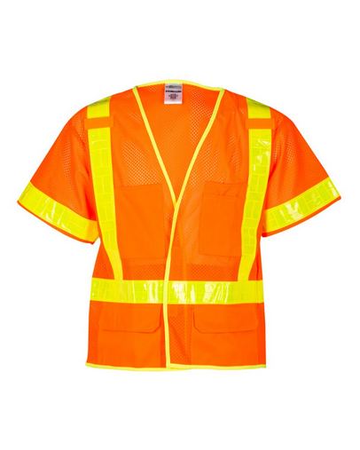Custom Logo ML Kishigo Oralite Mesh Vest - 1201-1202A