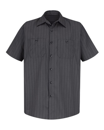 Company Branded Red Kap Premium Short Sleeve Work Shirt SP20 With Logo