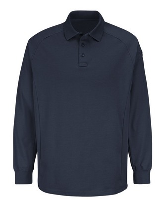Custom Embroidered Red Kap Long Sleeve Special Ops Polo HS5127 With Logo