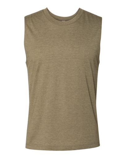 Custom Printed BELLA + CANVAS Unisex Jersey Muscle Tank - 3483 
