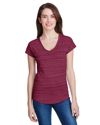 Ladies' Streak V-Neck T-Shirt