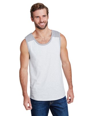 Men's Contrast Back Tank