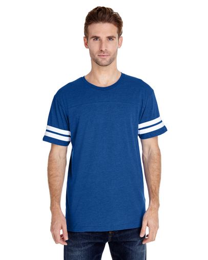 Custom Printed Men's Football Fine Jersey T-Shirt-6937 With Logo