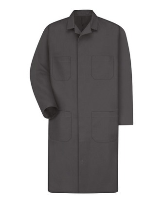 Custom Logo Red Kap Shop Coat KT30 Embroidered