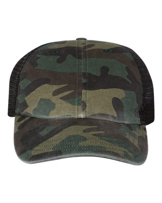  Company Branded Richardson Garment Washed Printed Trucker Cap 111P With Logo 