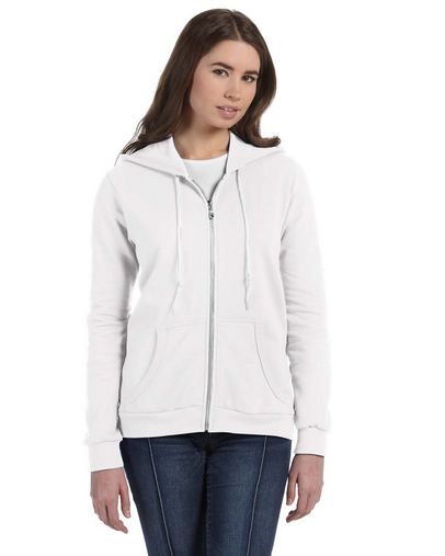  Ladies' Full-Zip Hooded Fleece 