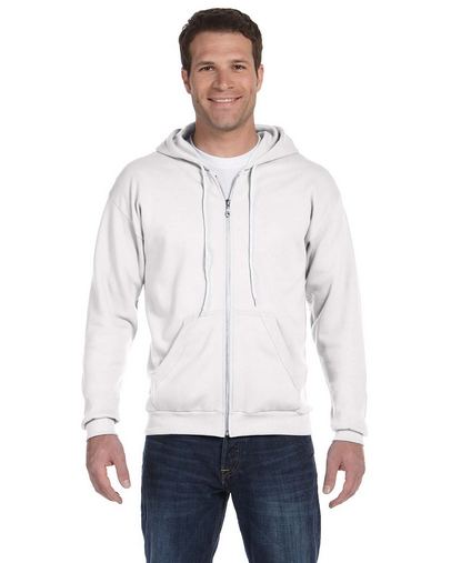  Adult Full-Zip Hooded Fleece 