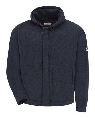 Custom Embroidered Bulwark Flame Resistant Fleece Full-Zip SMH6 With Logo