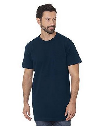  Unisex Big & Tall Pocket T-Shirt - NAVY - LT 