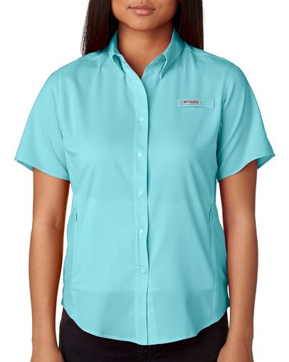 Custom Embroidered Columbia Ladies' Tamiami II Short-Sleeve Shirt - 7277