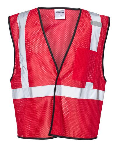 Custom Logo ML Kishigo Enhanced Visibility Non-ANSI Vest - B120-B127