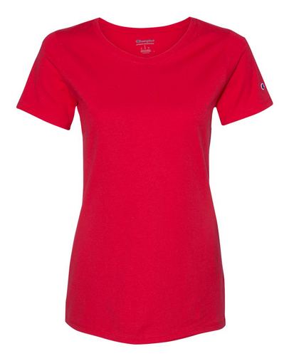 Custom Logo Champion Women's Premium Fashion Classics Short Sleeve T-Shirt - CP20 With Logo