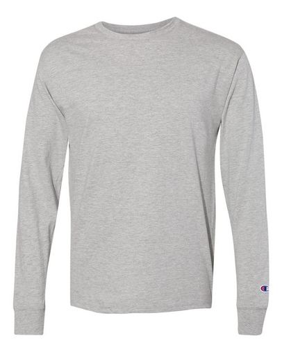 Custom Logo Champion Premium Fashion Classics Long Sleeve T-Shirt - CP15 With Logoium Champion