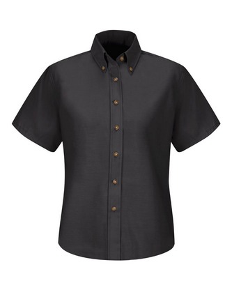  Custom Embroidered Red Kap Women's Poplin Dress Shirt SP81 With Logo 