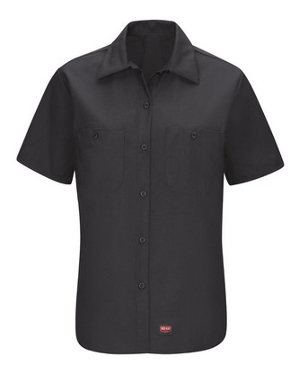 Custom Embroidered Red Kap Women's Mimix Work Shirt SX21 With Logo