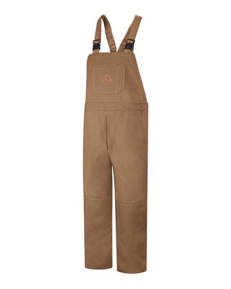  Company Branded Bulwark Duck Unlined Bib Overall - EXCEL FR® ComforTouch BLF8 With Logo 