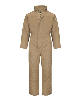  Company Branded Bulwark Premium Insulated Coverall - EXCEL FR® ComforTouch CLC8 With Logo 