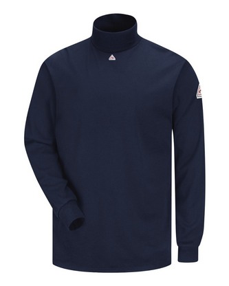 Custom Embroidered Bulwark Tagless Mock TurtleNeck - EXCEL FR SEK2 With Logo