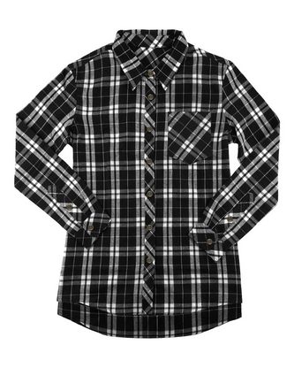  Custom Logo Boxercraft Women's Flannel Shirt F50 Embroidered 