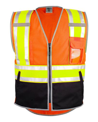 Custom Printed ML Kishigo - Ultimate Reflective Vest - 1543-1544 With Logo