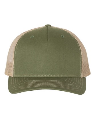  Custom Logo Richardson Five-Panel Trucker Cap 112FP Embroidered 