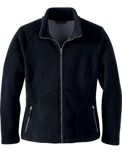  LADIES' BONDED JACQUARD FLEECE JACKET 