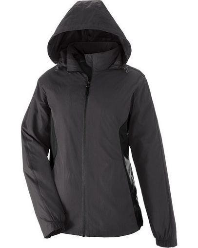 NEW GRIDLOCK LADIES' TONAL PATTERN LIGHTWEIGHT JACKET