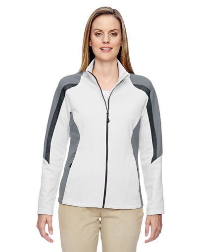 Ladies' Strike Colorblock Fleece Jacket