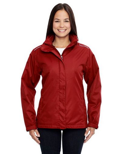 Custom Embroidered  Core 365 Ladies' 3-In-1 Jacket with Fleece Liner - 78205 