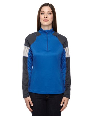 Ladies' Quick Performance Interlock Quarter-Zip