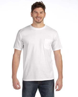  Adult Midweight Pocket T-Shirt 