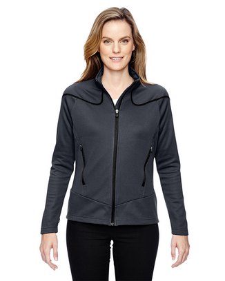 Ladies' Cadence Interactive Two-Tone Brush Back Jacket