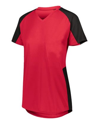 Company Branded Augusta Sportswear Women's Cutter Jersey 1522 With Logo