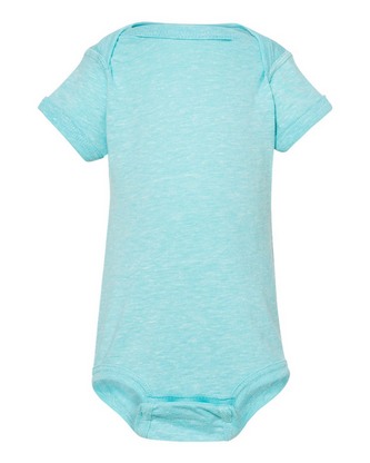  Company Branded Rabbit Skins Infant Harborside Mélange Bodysuit 4491 With Logo 