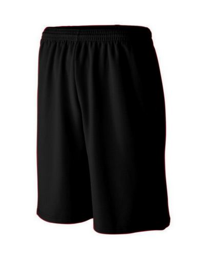  Long Length Wicking Mesh Athletic Short 