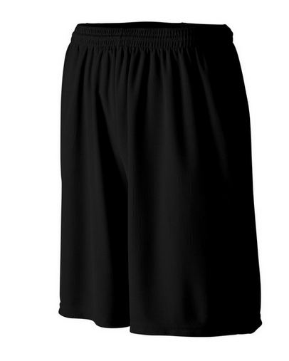  Longer Length Wicking Short with Pockets 