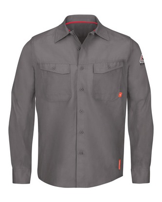  Custom Embroidered Bulwark iQ Series® Endurance Work Shirt QS40 With Logo 