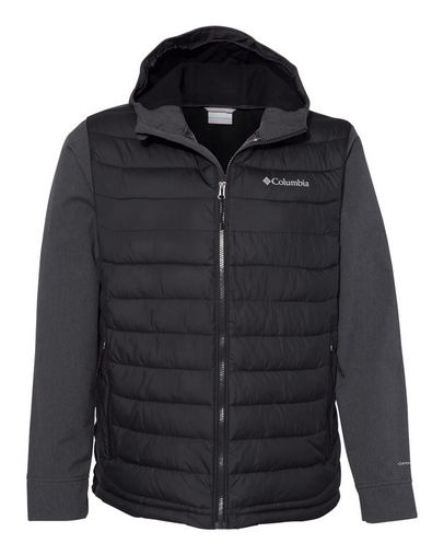Custom Embroidered Columbia Powder Lite Hybrid Jacket - 186463 