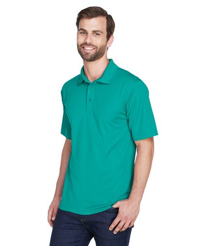 Custom Embroidered UltraClub Men's Cool & Dry Mesh Pique Polo - 8210