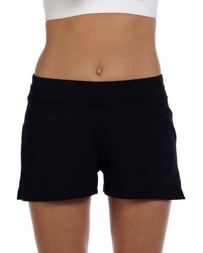  Ladies' Cotton/Spandex Fitness Short 