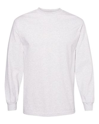  Custom Logo American Apparel Heavyweight Cotton Long Sleeve Tee 1304 Embroidered 